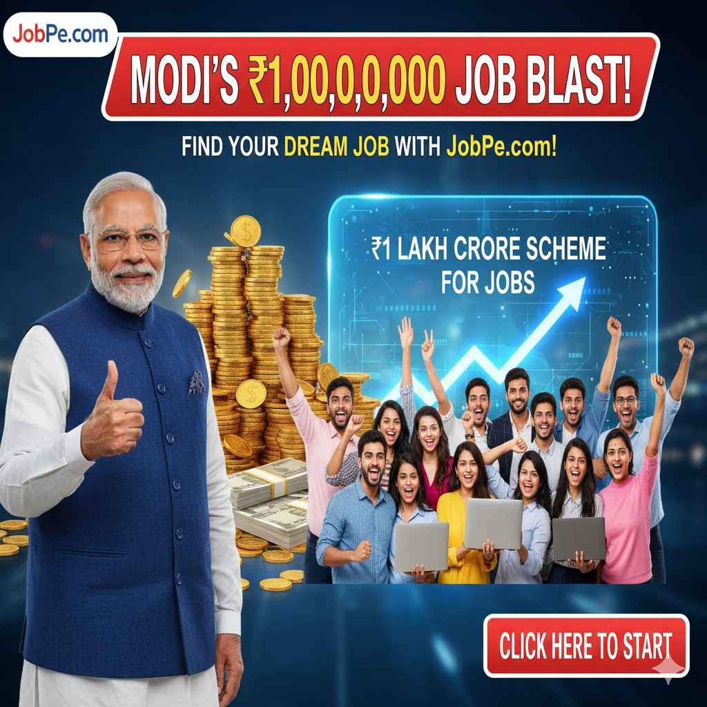 PM Modi Launches ₹1 Lakh Crore Scheme for First-Time Job Seekers